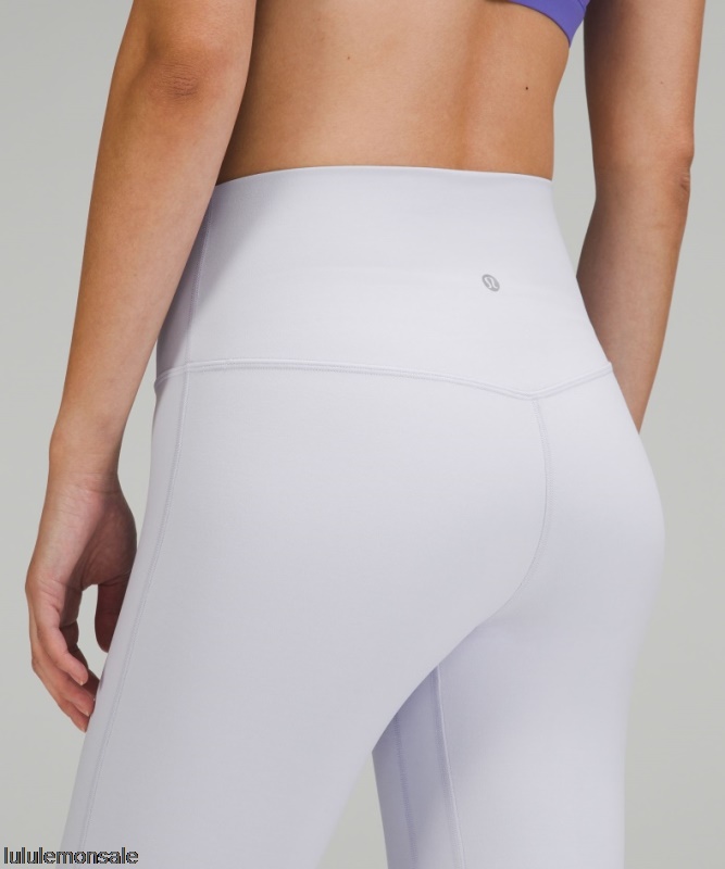 Lululemon Damen DELULU105 | Ausrichten Hochhaus Crop 17 Pastellblau